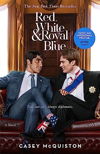 Portada del libro Red, White & Royal Blue: A Novel (English Edition)